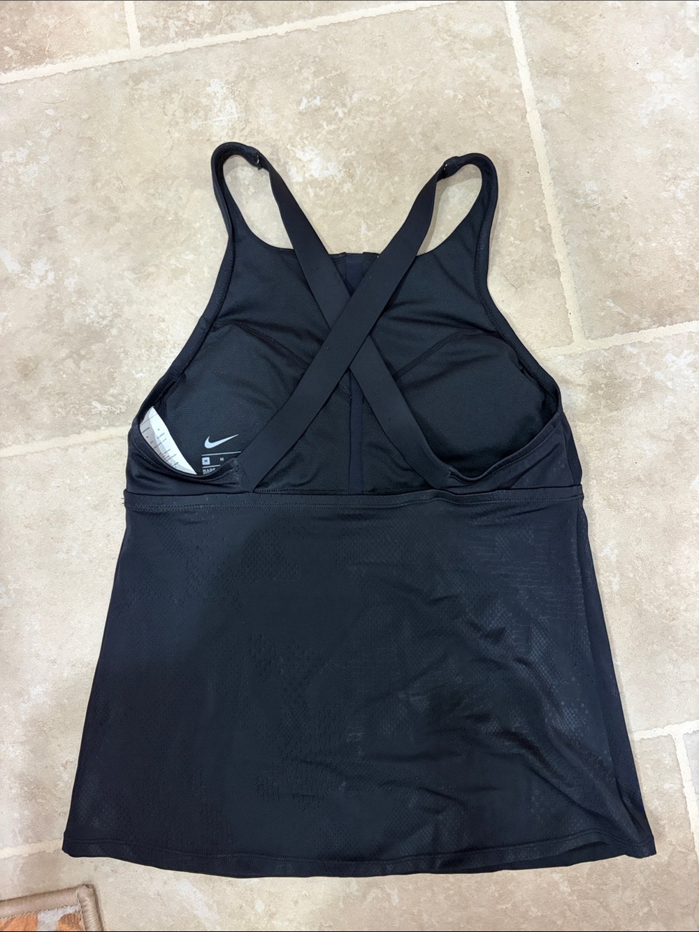 Nike Black Women’s Tankini top - Picture 2 of 3